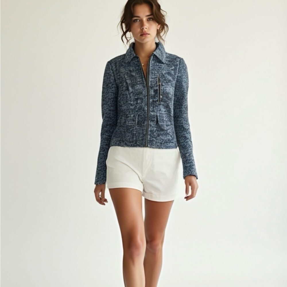 LOFT Women's Gray Jacket Size XSP
